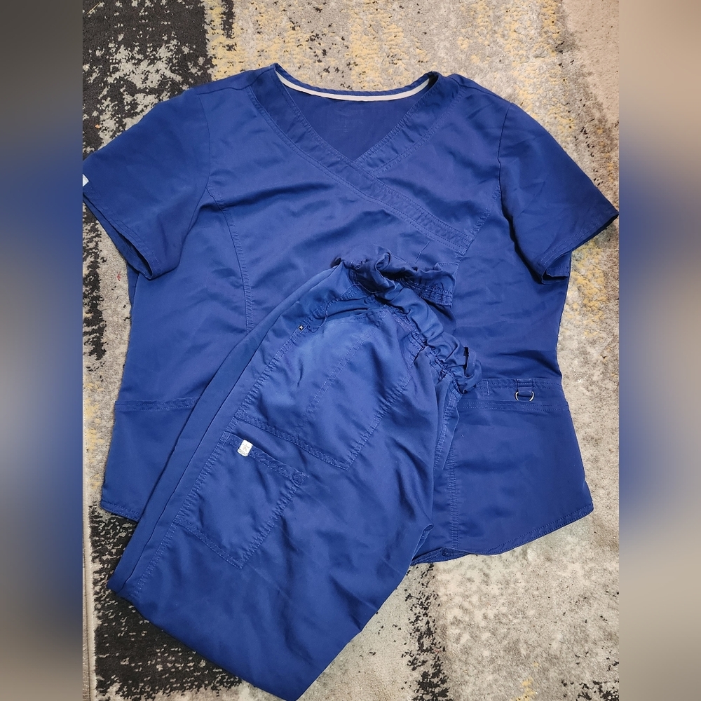 Royal Blue Scrub Set By ScrubStar